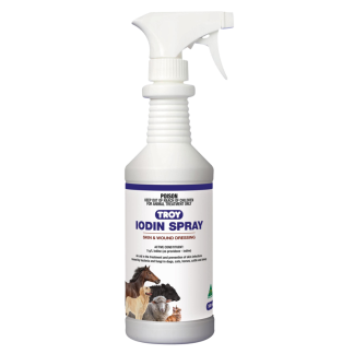 Iodin Spray Skin and Wound Dressing [500 mL]