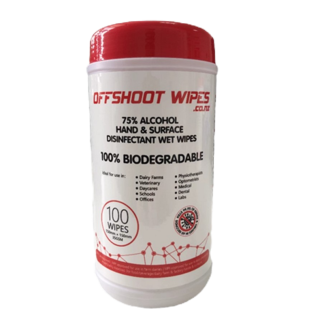 Offshoot Alcohol Wipes 100's [Each]