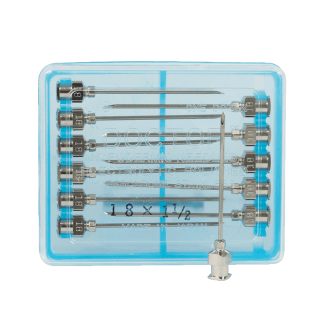 Needles - Stainless Steel - Doctor 18G x 1.5" [12 Pack]
