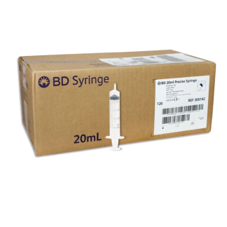 Syringes - BD - 20mL [120 Pack]