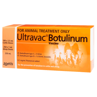 Ultravac Botulinum Vaccine [250 mL]